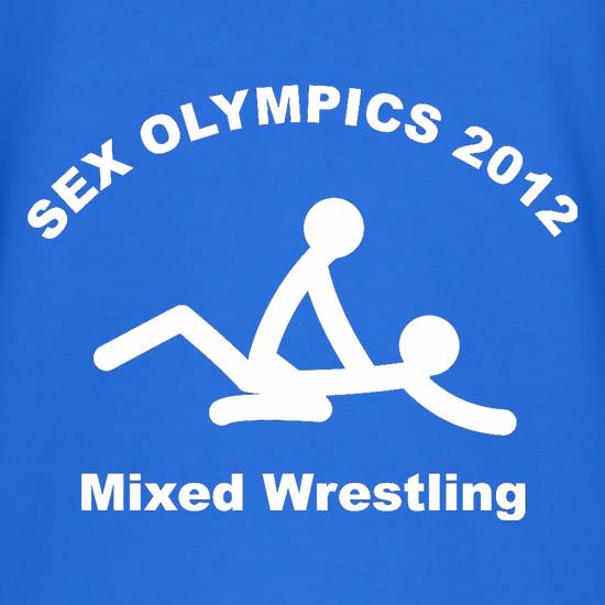Sex Olympics Mixed Wrestling t shirt